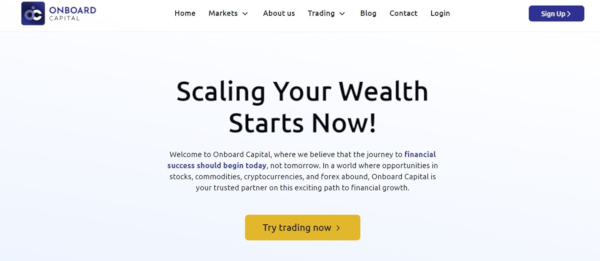 OnBoardCapital website